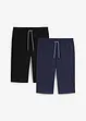Lot de 2 bermudas en jersey 100% coton, bonprix