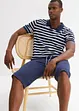 Lot de 2 bermudas en jersey 100% coton, bonprix