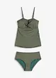Tankini (2-tlg.Set) mit Glanzfäden, bonprix