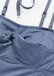 Tankini (ens. 2 pces) à fil brillant, bonprix