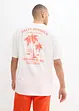 T-Shirt mit Rückenprint, Loose Fit, bonprix