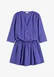 Robe courte en matière texturée, bonprix