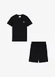 T-shirt et short coton garçon (ens. 2 pces), bonprix