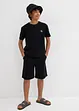 T-shirt et short coton garçon (ens. 2 pces), bonprix