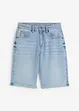 Short en jean extensible, loose, bonprix
