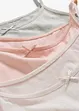 Lot de 5 caracos en coton extensible, bonprix