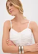 Longue blouse sans manches en viscose, bonprix
