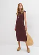 Midikleid in Strickoptik, bonprix