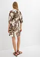 Minikleid mit Kimono-Ärmeln aus fließender Viskose, bonprix