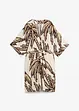 Minikleid mit Kimono-Ärmeln aus fließender Viskose, bonprix