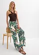 Pantalon large en viscose fluide, bonprix