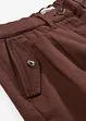 Twill-Shorts mit hohem Bund, bonprix