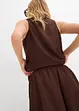 Short en crêpe texturé avec taille élastiquée, bonprix