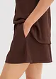 Short en crêpe texturé avec taille élastiquée, bonprix