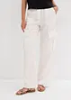 Pantalon large et fluide à poches cargo, bonprix