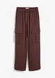 Pantalon cargo fluide en Lyocell mélangé, bonprix