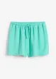 Schlupf-Shorts aus strukturiertem Crêpe, bonprix