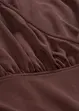 T-shirt cache-cœur en viscose mélangée, bonprix