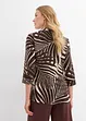 Blouse kimono aspect lin, bonprix