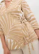 Blouse kimono aspect lin, bonprix