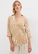 Blouse kimono aspect lin, bonprix