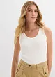 Lot de 2 débardeurs coton, bonprix