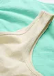 Lot de 2 débardeurs 100% coton, bonprix