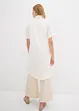 Hemdblusenkleid aus reiner Baumwolle, bonprix