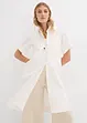Hemdblusenkleid aus reiner Baumwolle, bonprix