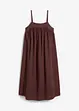 Robe à fines bretelles en viscose mélangée, bonprix