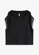 Transparentes Strandhirt mit Kapuze, bonprix