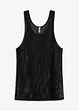 Top long de plage transparent, bonprix