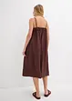 Robe à fines bretelles en viscose mélangée, bonprix