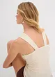 Neckholder-Top mit gehämmerter Deko-Schnalle, bonprix