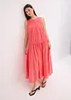 Robe longue en coton avec fronces, bonprix