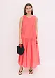 Robe longue en coton avec fronces, bonprix