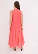 Robe longue en coton avec fronces, bonprix