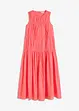 Robe longue en coton avec fronces, bonprix