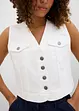 Jeansweste mit Stretch, bonprix