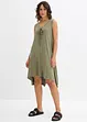 Jerseykleid  mit Schnürung, bonprix