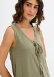 Jerseykleid  mit Schnürung, bonprix