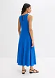 Robe longue 100% coton à bretelles, bonprix