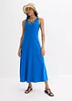 Robe longue 100% coton à bretelles, bonprix