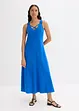 Robe longue 100% coton à bretelles, bonprix