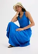 Robe longue 100% coton à bretelles, bonprix