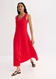 Robe longue 100% coton à bretelles, bonprix