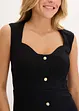 Robe courte à épaulettes, bonprix