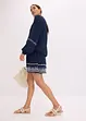 Blouse oversize à broderies, bonprix