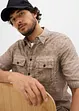 Chemise manches courtes aspect délavé, bonprix