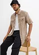 Chemise manches courtes aspect délavé, bonprix